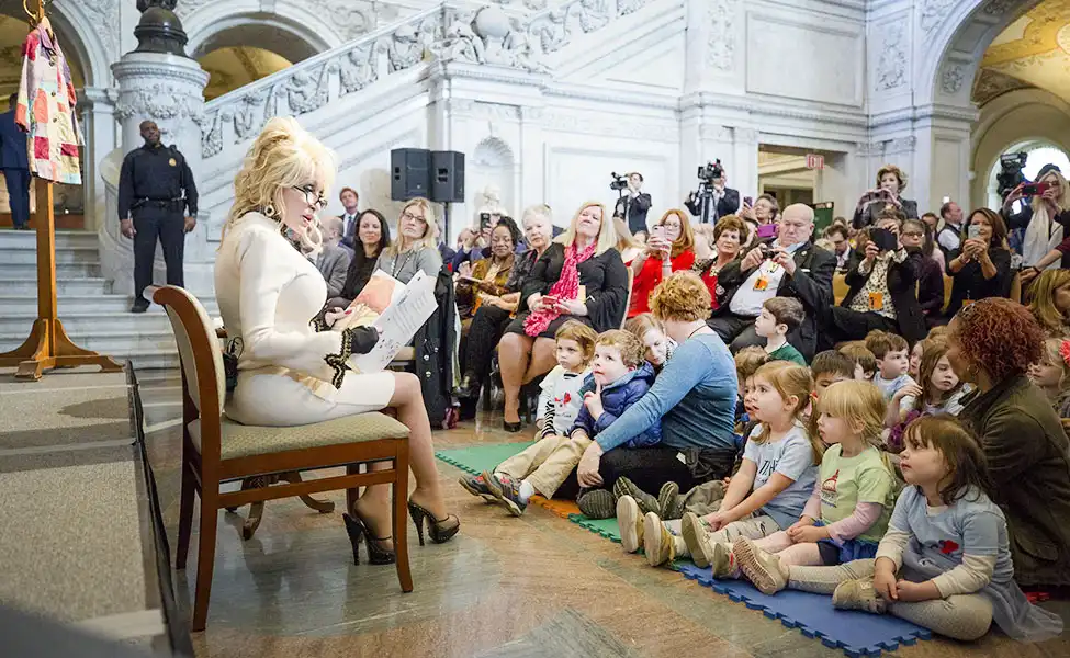 Dolly Parton at the Library of Congress