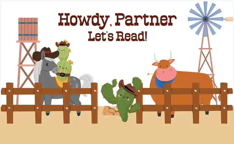 Howdy Partner, Let's Read Summer Reading